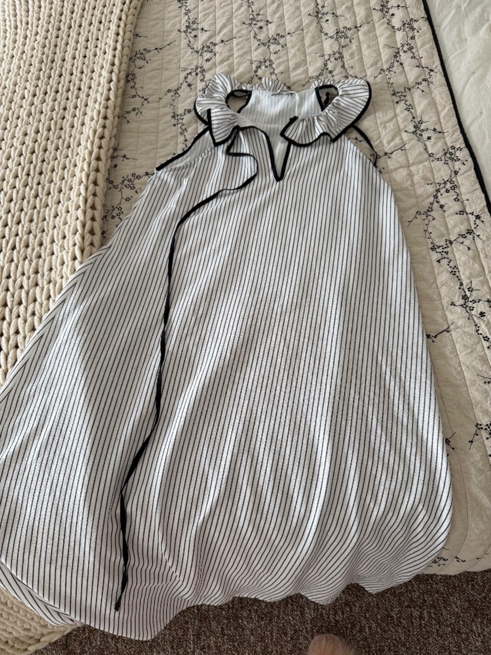 Zara Stripped Maxi Dress